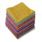 100% Cotton Soft Absorbent Cleaning Wash Cloths Multi-Pack Quick-Dry Colors